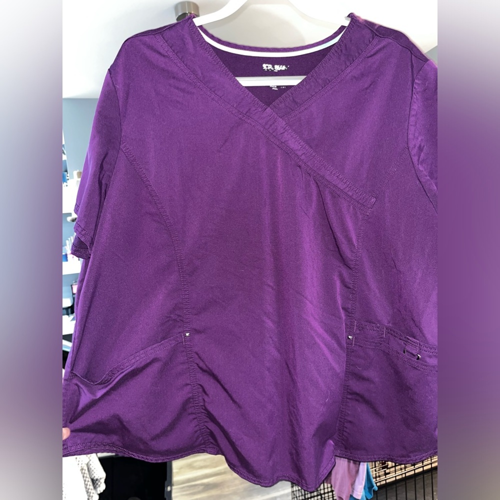 ScrubStar scrub set purple